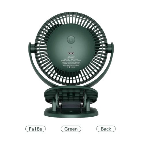 Jisulife F7B Clip Type USB Fan Navy