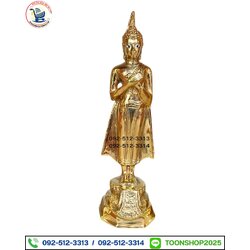 พระประจำวันศุกร์ ทองเหลือง พิมพ์ 3 นิ้ว