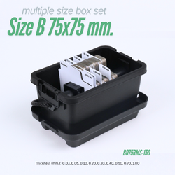 แผ่นชิมตั้งระดับอุตสาหกรรม RMS SHIM-DEE ขนาด B | Precision Alignment Shim 75x75 มม. รู 22 มม. | วัสดุสแตนเลสคุณภาพสูง