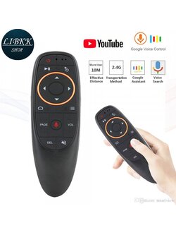 G10s (Gyroscope) Voice Remote Control 2.4G Wireless Gyroscope Air FLY Mouse MIC IR Learning for Android tv box