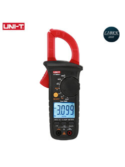 UNI-T UNI-T UT200A+ ดิจิตอล AC DC แรงดัน Clamp มัลติมิเตอร์ True RMS 400A อัตโนมัติช่วงโวลต์มิเตอร์ทดสอบความต้านทาน