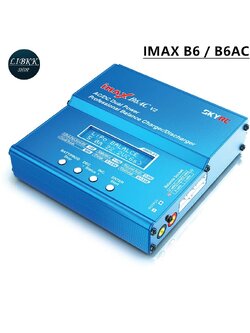 iMAX IMAX ( B6 / B6AC ) 80W 6A อะแดปเตอร์ชาร์จแบตเตอรี่ Lipo Nimh Li-Ion Ni-Cd ดิจิตอลสําหรับเครื่องบินบังคับวิทยุ