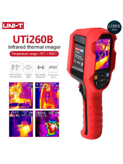 UNI-T แท้ ส่งจากไทย UNI-T UTi260B ความละเอียดความร้อนทำภาพ256x19 2อินฟาเรดอุตสาหกรรมกล้องถ่ายภาพความร้อน termica (รวมแบตเตอรี