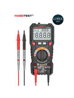 HABOTEST HABOTEST HT118Aมัลติมิเตอร์แบบดิจิตอลช่วงอัตโนมัติNCV Hz Ture RMS AC/DC 6000นับProfessionalสูงที่แม่นยำMultimetroเค