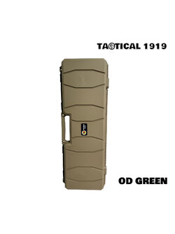 Hardcase กล่องยาว 100cm 39“ กล่องกันกระเเทกอย่างดีพร้อมฟองน้ำรังไข่ - OD Green