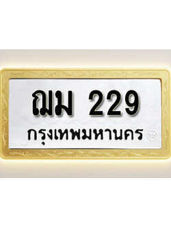 โอเคดีทะเบียนรถ 229 ทะเบียนมงคล ฌม 229 พร้อมส่งมอบ