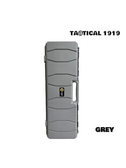 Hardcase กล่องยาว 100cm 39“ กล่องกันกระเเทกอย่างดีพร้อมฟองน้ำรังไข่ - SILVER GREY