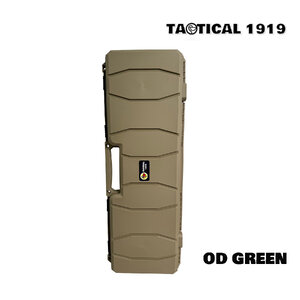 Hardcase กล่องยาว 100cm 39“ กล่องกันกระเเทกอย่างดีพร้อมฟองน้ำรังไข่ - OD Green