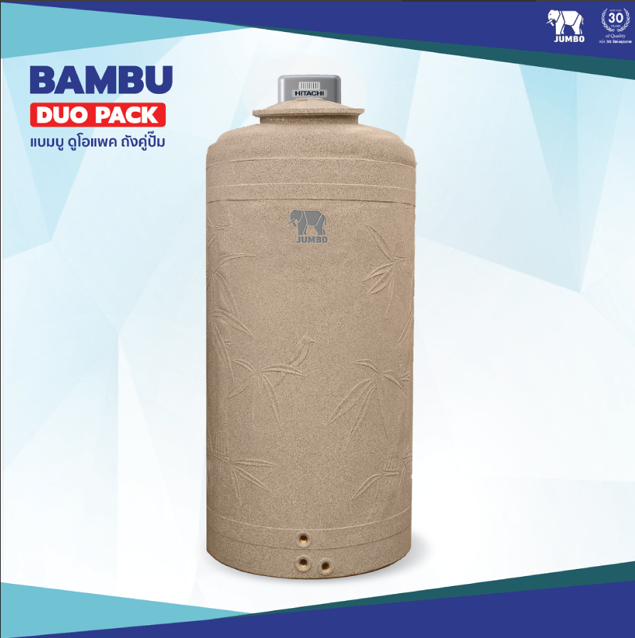 (DUO PACK) ถังคู่ปั๊ม รุ่น DPE20S+WM-P200XX