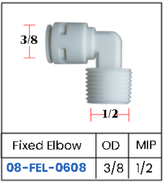 ฟิตติ้งเครื่องกรองน้ำ Water filter fittings