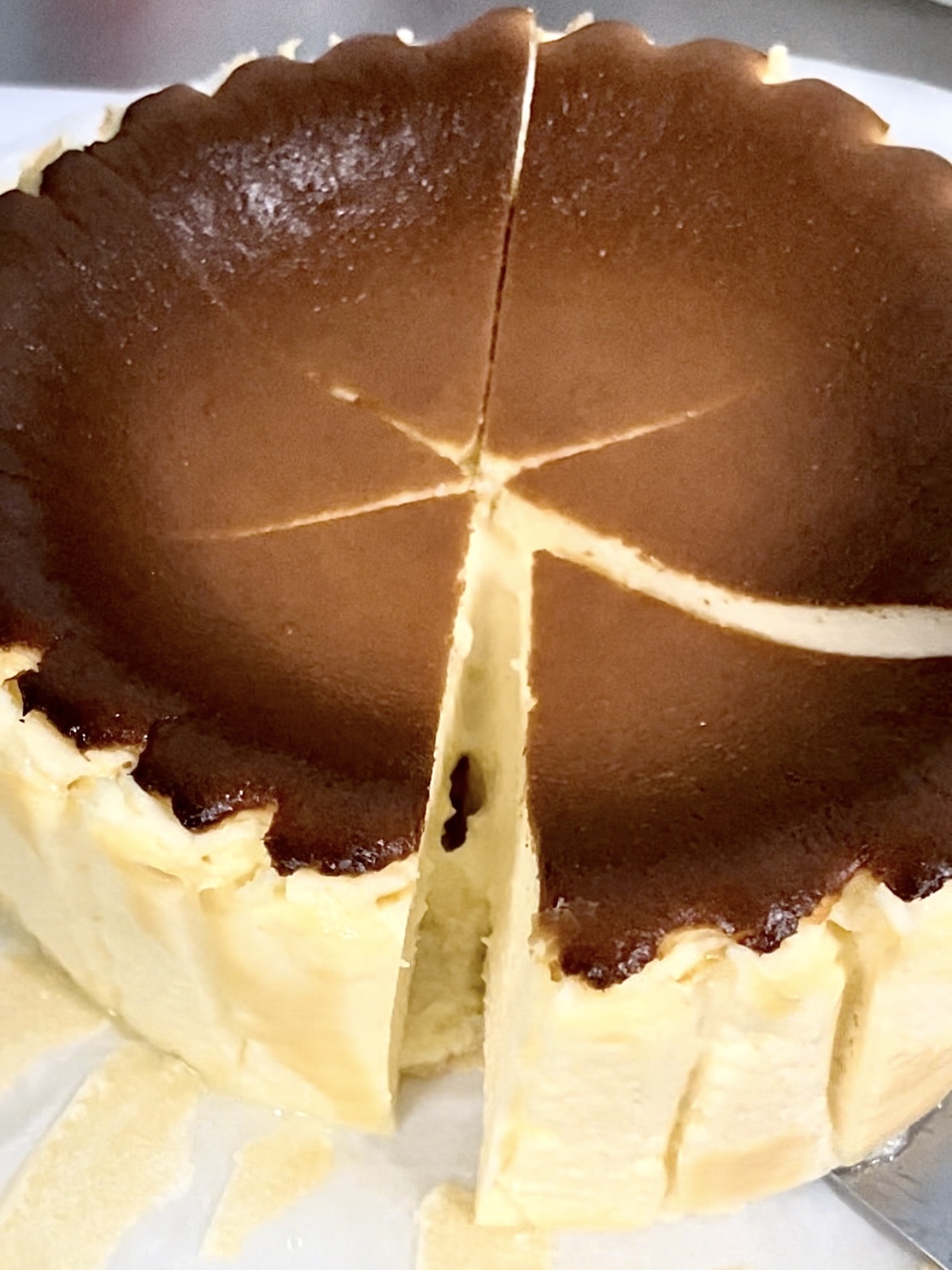 ชีสเค้กหน้าไหม้คีโต ขนาด 1 ปอนด์ Basque Burnt Cheesecake [KETO] ไร้แป้ง ไร้น้ำตาล *🚑ขนส่งเย็นเท่านั้น*