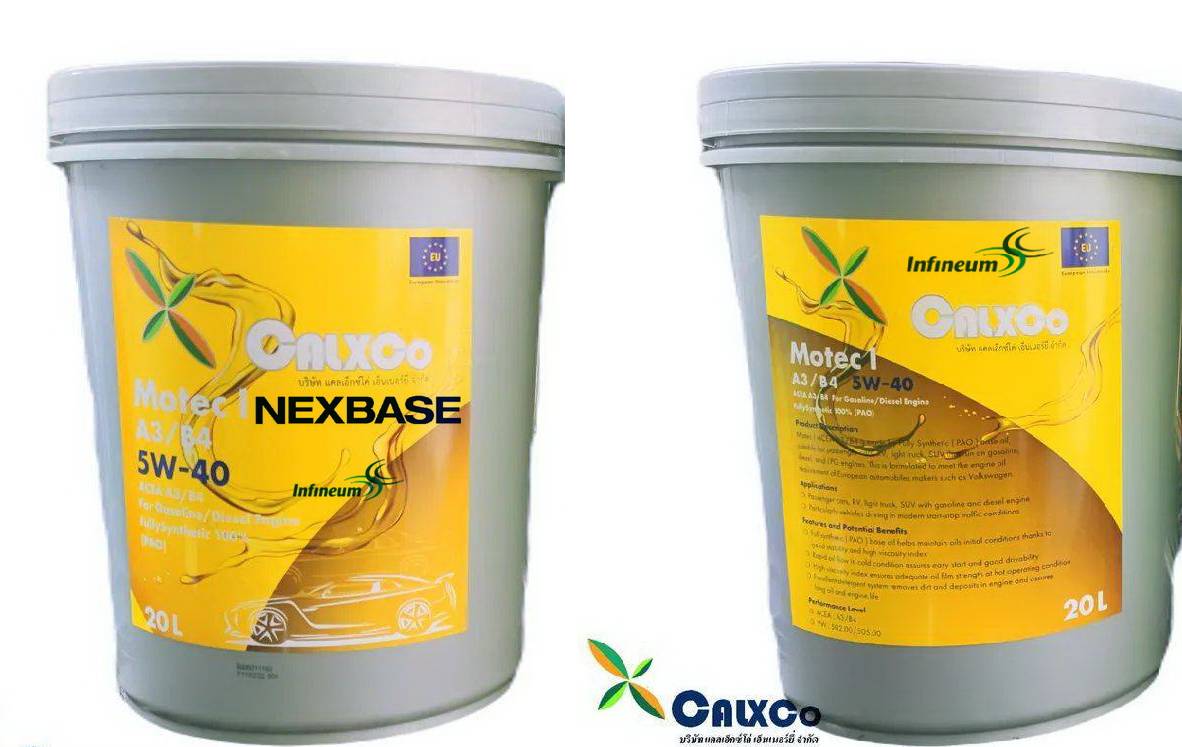 Motec® I 5W-40 ( PAO+)@20 ลิตร
