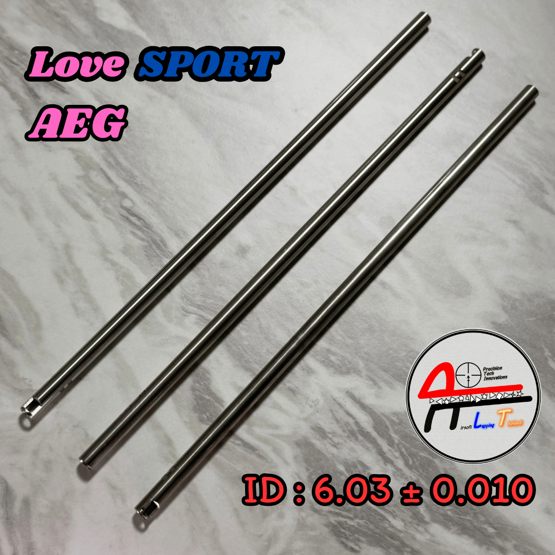 ท่อรีด/ท่อใน LOVE INNER BARREL GEN.3 SPORT ความกว้าง 6.03±0.010 มม. สำหรับ AEG / VSR-10 / GBB