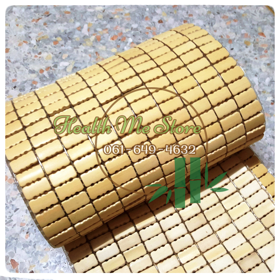 เสื่อไม้ไผ่แบบเม็ด 3 ฟุต ขนาด 90x190 cm 夏季麻将凉席 床上竹块竹席 Bamboo Mat