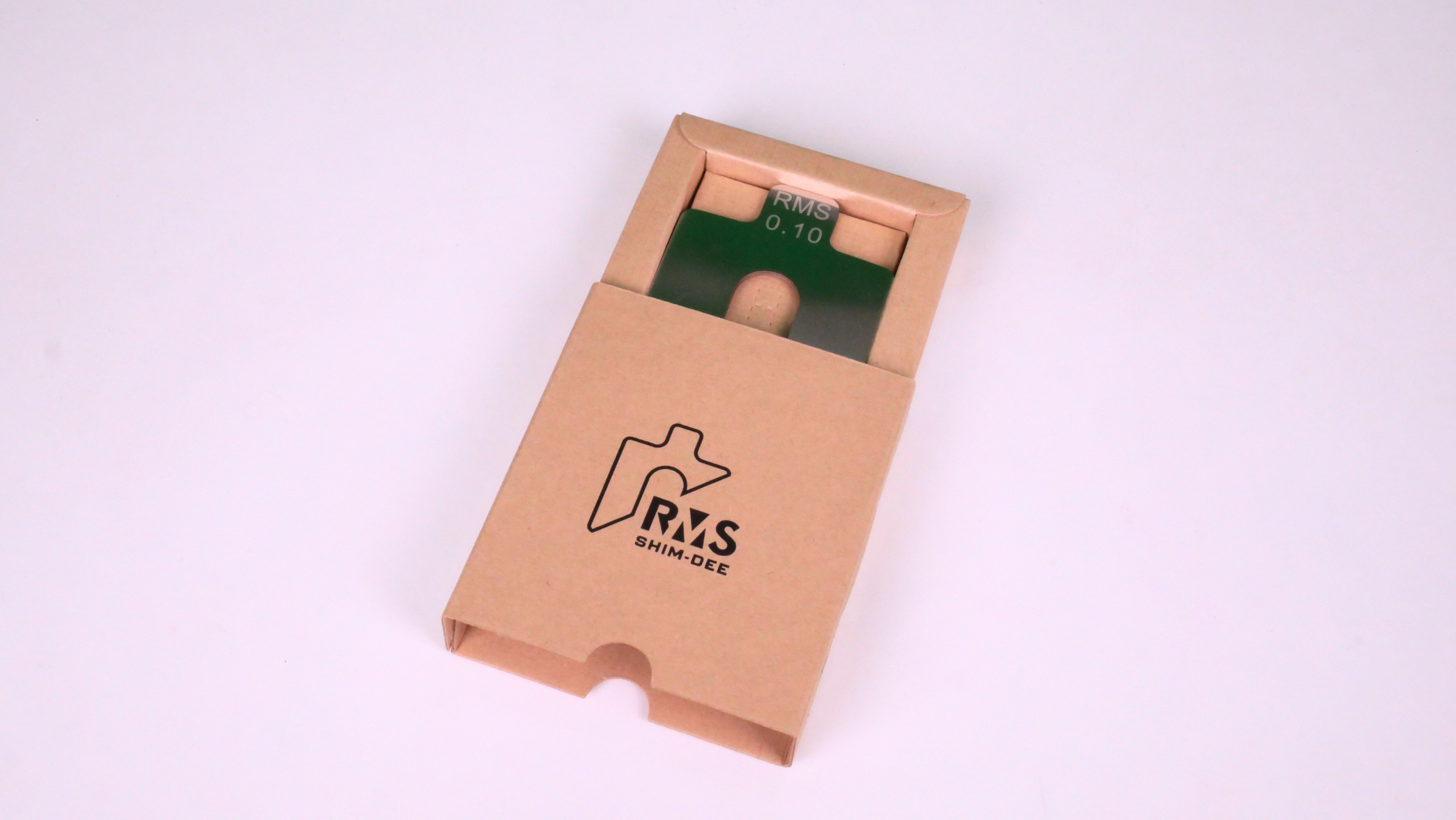 แผ่นชิมตั้งระดับสำเร็จรูป RMS SHIM-DEE สำหรับงานอุตสาหกรรม ขนาด 75x75มม. หนา 0.10มม. (Industrial Precut Shim)