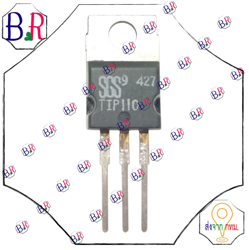 TIP110 100V TO-220 สำหรับเครื่องขยายเสียงมืออาชีพ