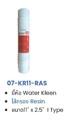 ไส้กรอง Resin Inline