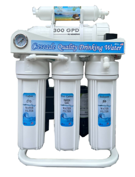 เครื่องกรองน้ำระบบ RO 300GPD รุ่น RO300G-10CASCADE