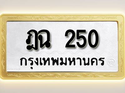 โอเคดีทะเบียนรถ 250 ทะเบียนมงคล ฎฉ 250 พร้อมส่งมอบ