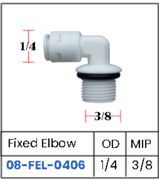 ฟิตติ้งเครื่องกรองน้ำ Water filter fittings