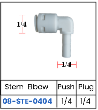 ฟิตติ้งเครื่องกรองน้ำ Water filter fittings