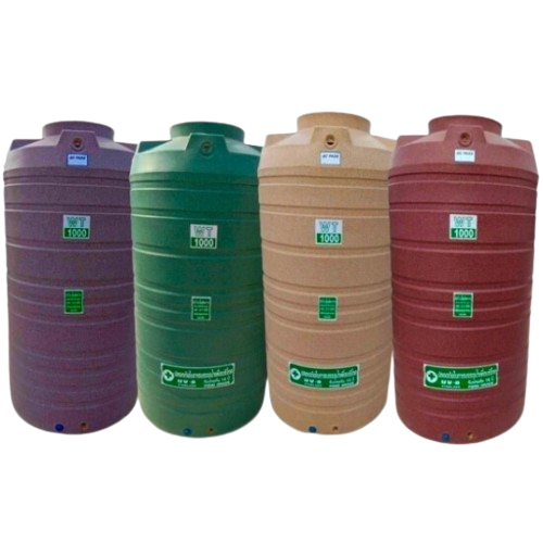 ถัง PE ยี่ห้อ Safe ลายแกรนิต สีทราย GN-2500L