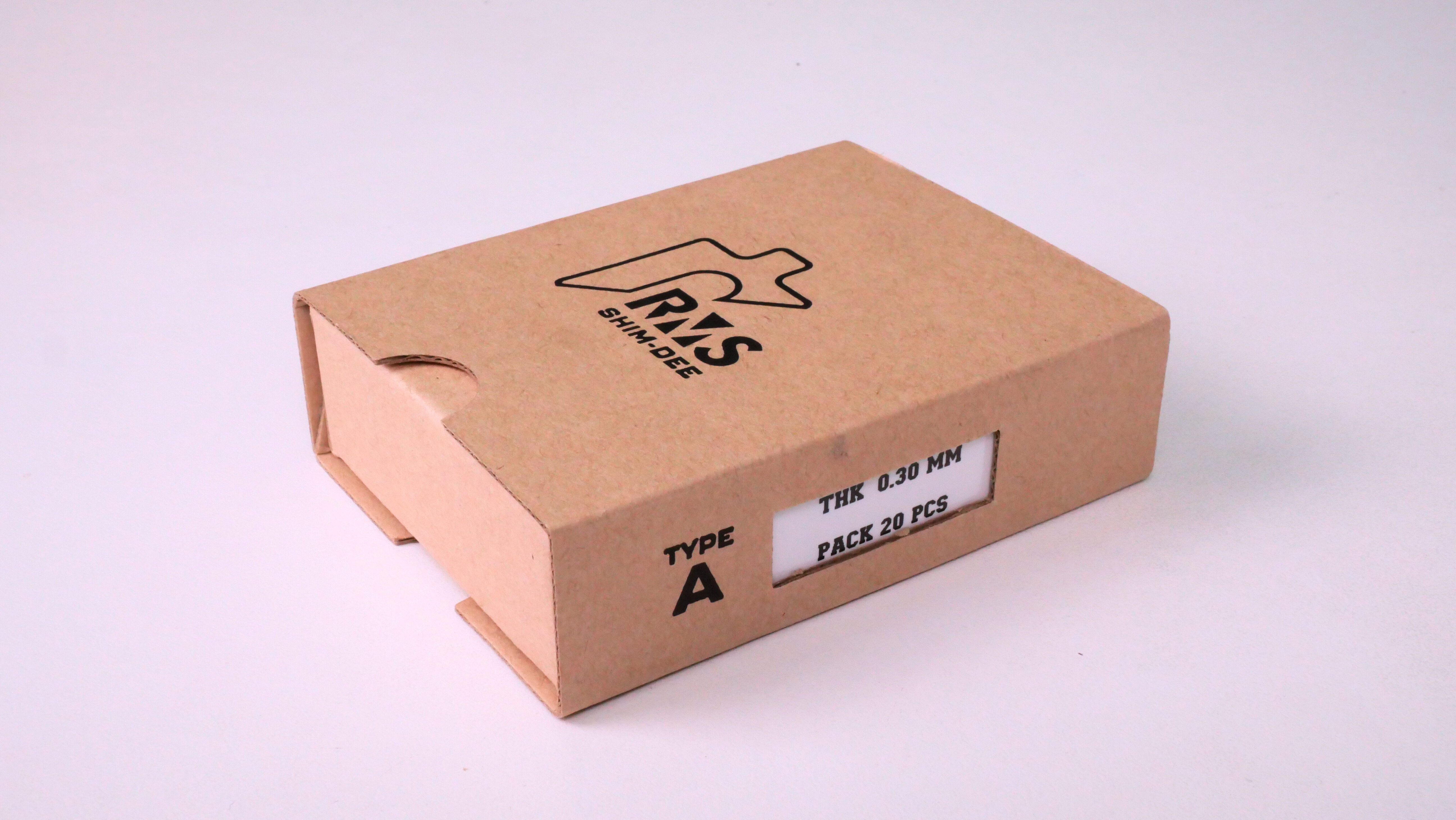 แผ่นชิมตั้งระดับสำเร็จรูป RMS SHIM-DEE สำหรับงานอุตสาหกรรม ขนาด 50x50มม. หนา 0.30มม. (Industrial Precut Shim)