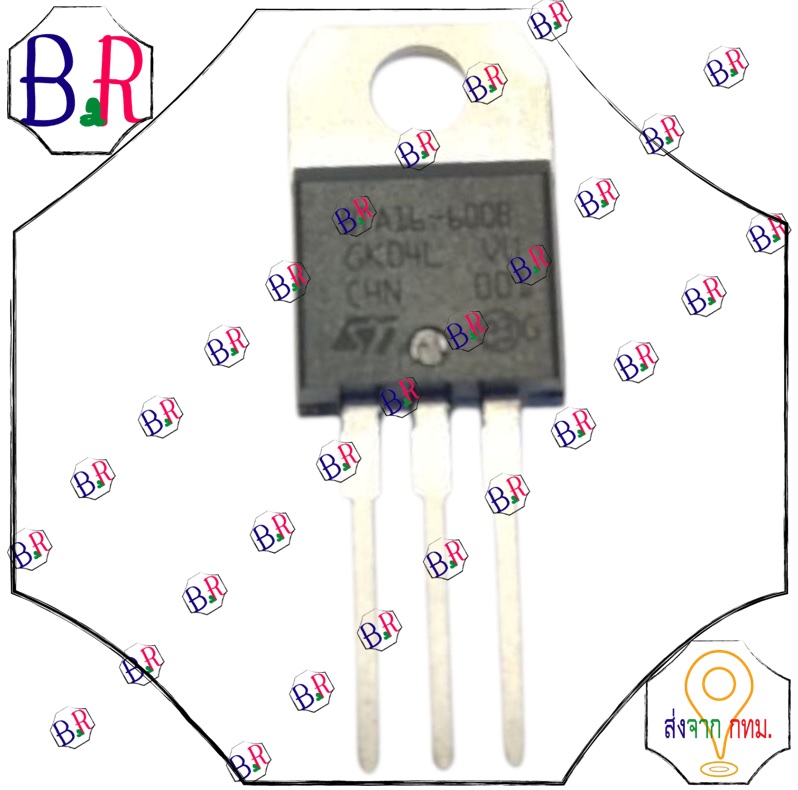 BTA16 BTA16-600B 16A Triacs