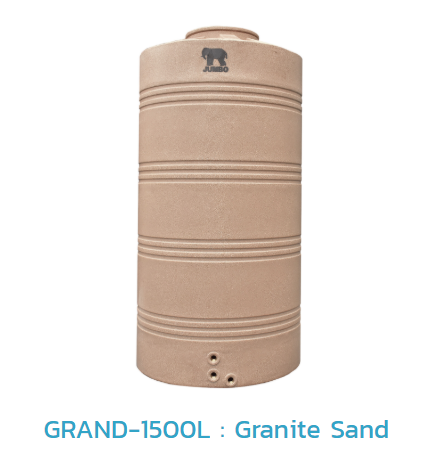 ถังเก็บน้ำบนดิน PE GRAND รุ่น JGM1500S