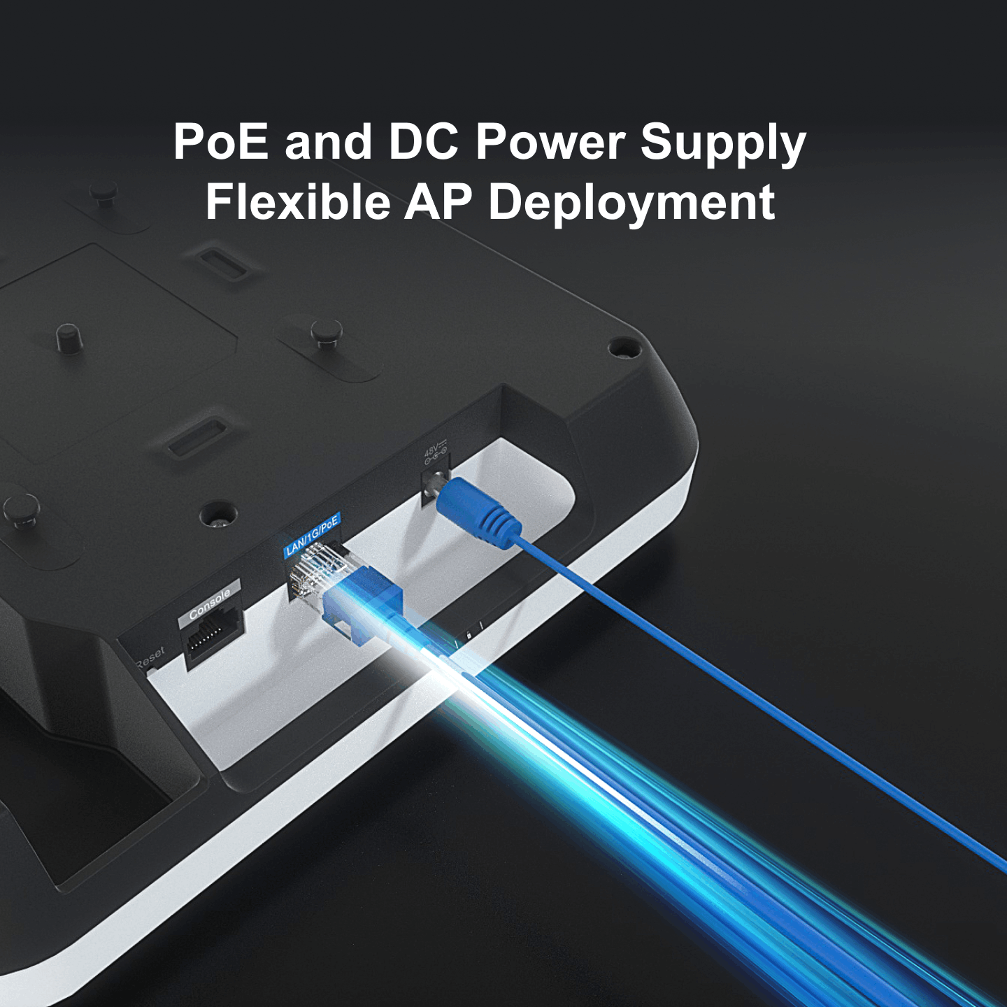 อุปกรณ์กระจายสัญญาณไวไฟ ยี่ห้อRuijie รุ่นRG-AP810-L