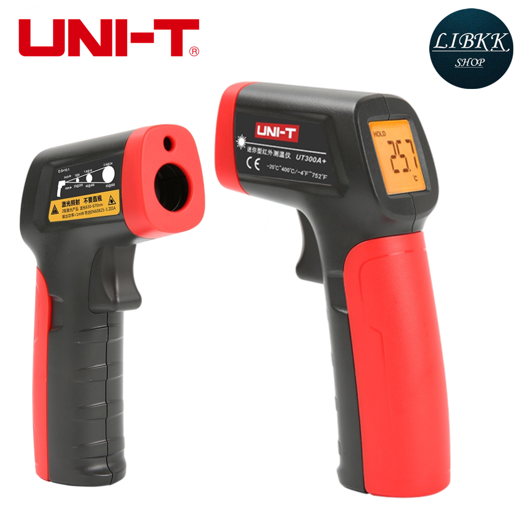 Uni-t UT300A+ เครื่องวัดอุณหภูมิ เลเซอร์อินฟราเรด แบบมือถือ เทอร์โมมิเตอร์ ดิจิทัล อุตสาหกรรม ไม่สัมผัส