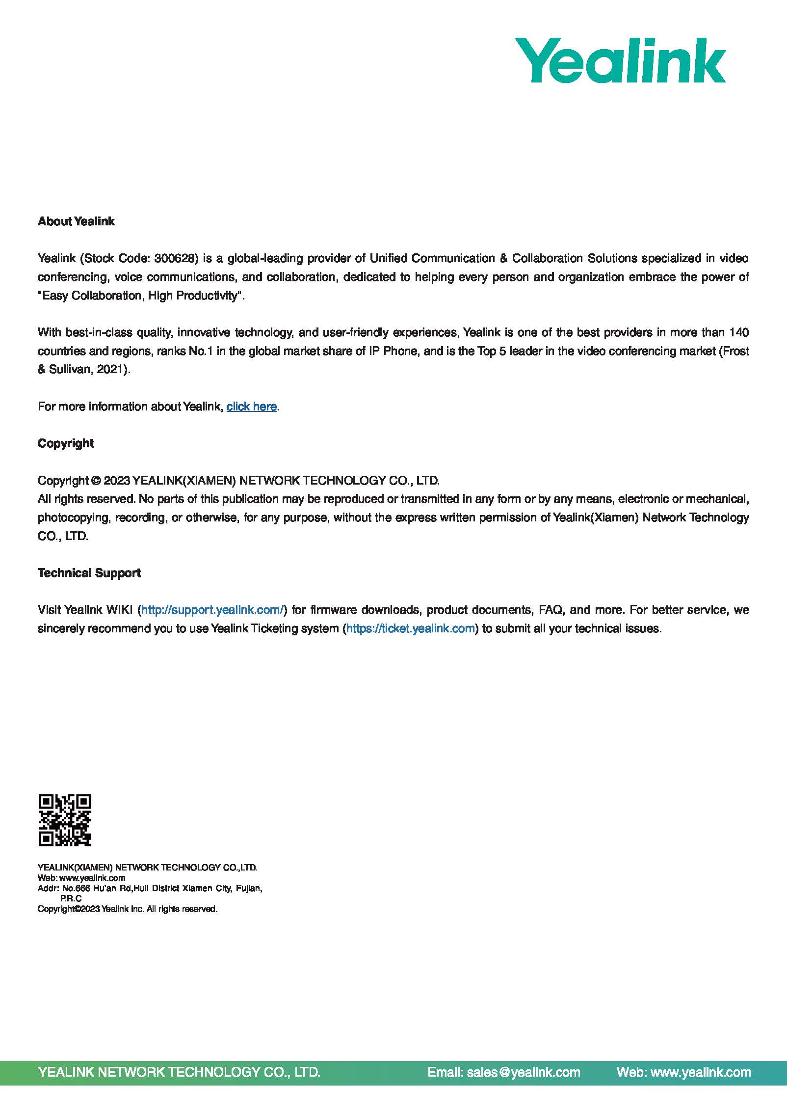 เครื่องโทรศัพท์ IP YEALINK รุ่น SIP-T30 เครื่องละ 1,700฿