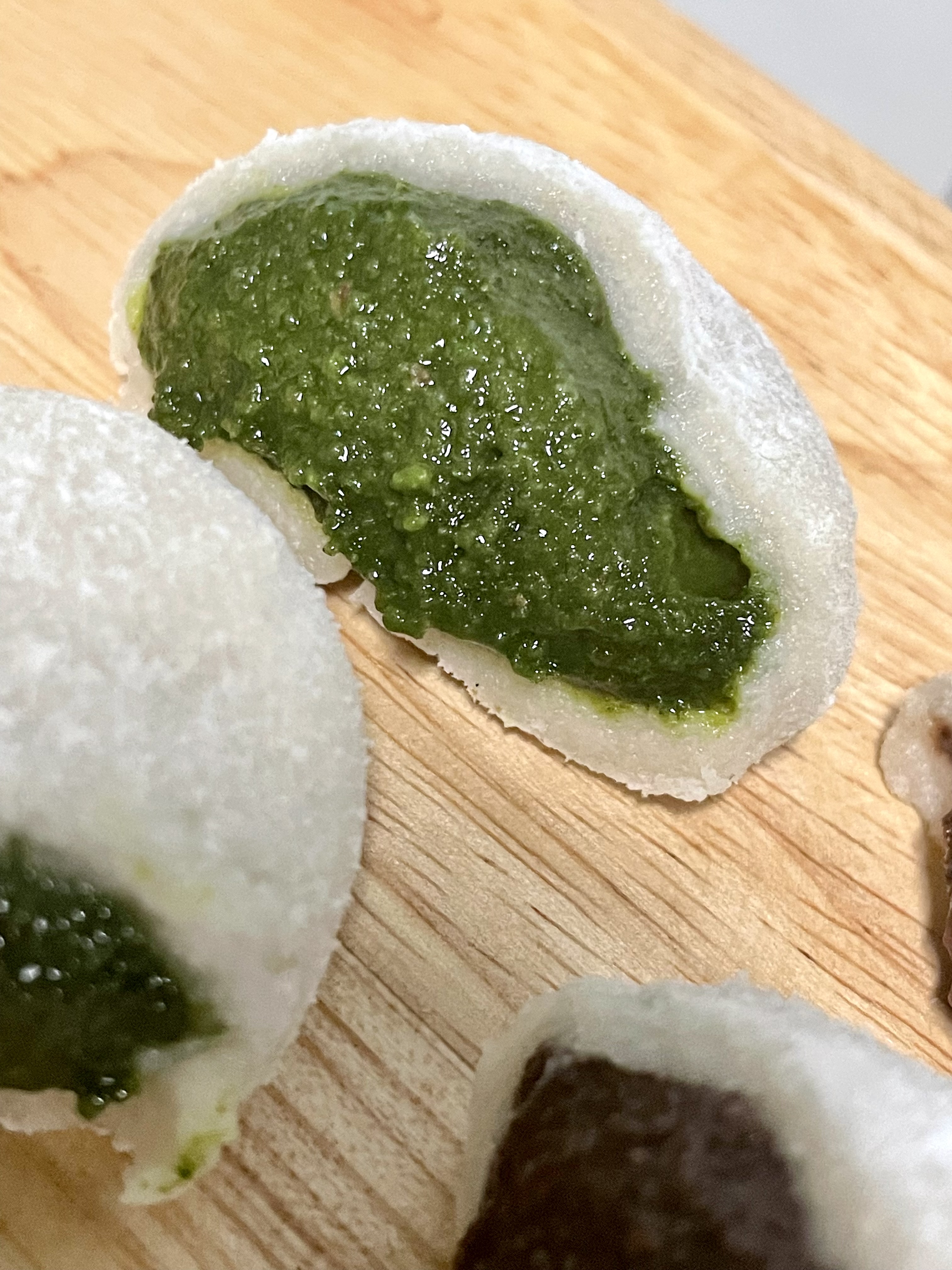 [Daifuku KETO] เจ้าแรก!! ไดฟูกุคีโตสูตรหนึบ ไส้ถั่วแดง + ไส้มัทฉะ วีแกนทานได้ กล่อง 2 ลูก ไร้แป้ง ไร้น้ำตาล *🚑ขนส่งเย็นเท่านั้น*