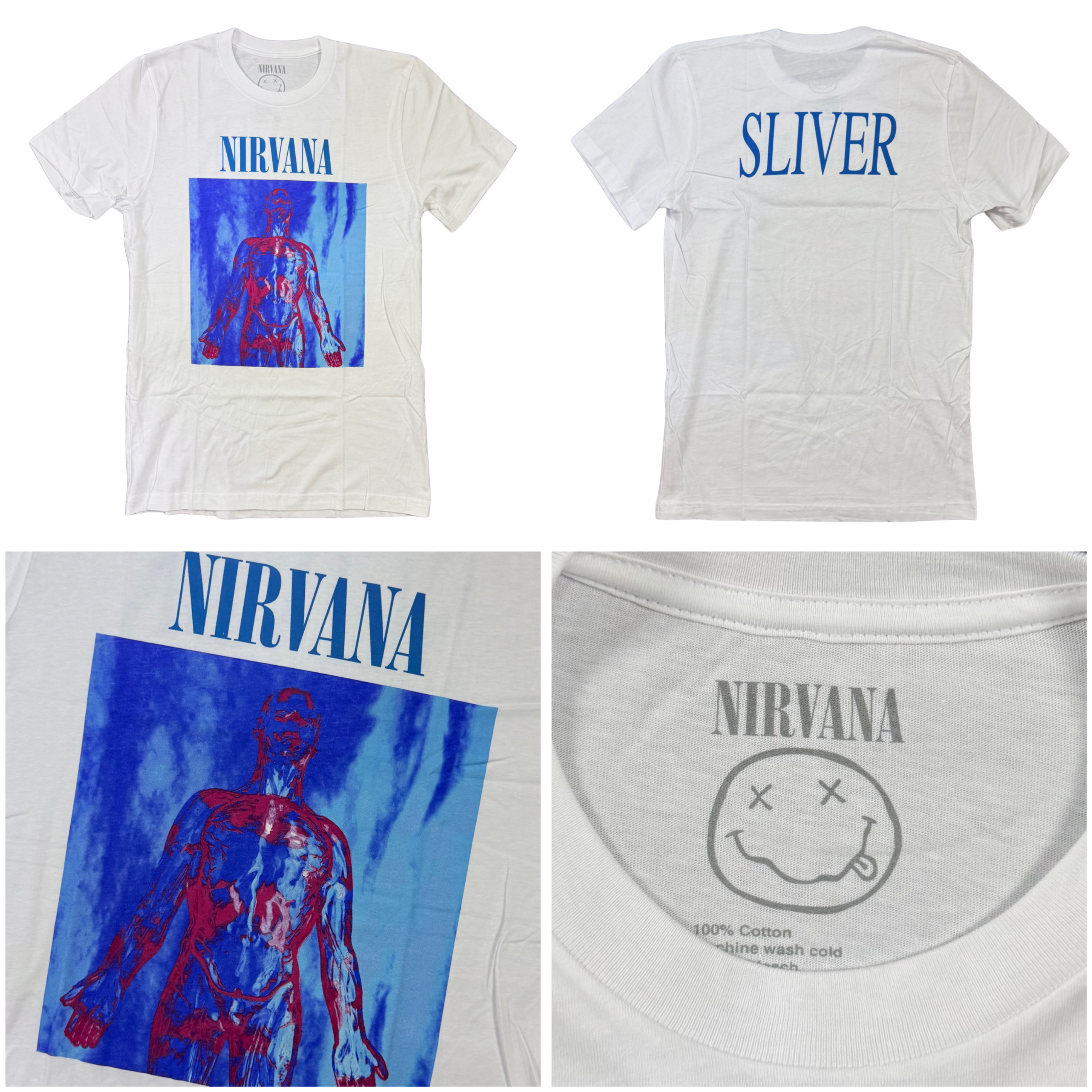 Nirvana Band Tees | Official Smiley Face & Grunge Shirts USA