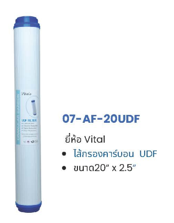 ไส้กรอง Carbon GAC 10-20