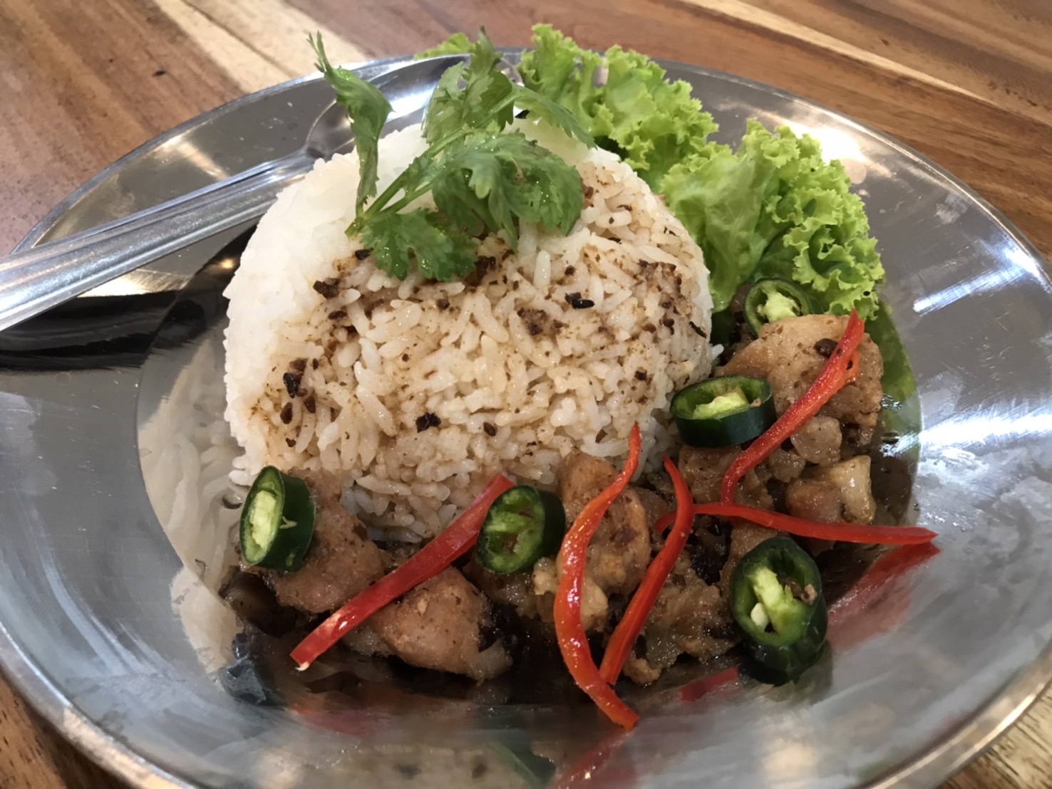 ข้าวซี่โครงหมูอบเต้าซี่