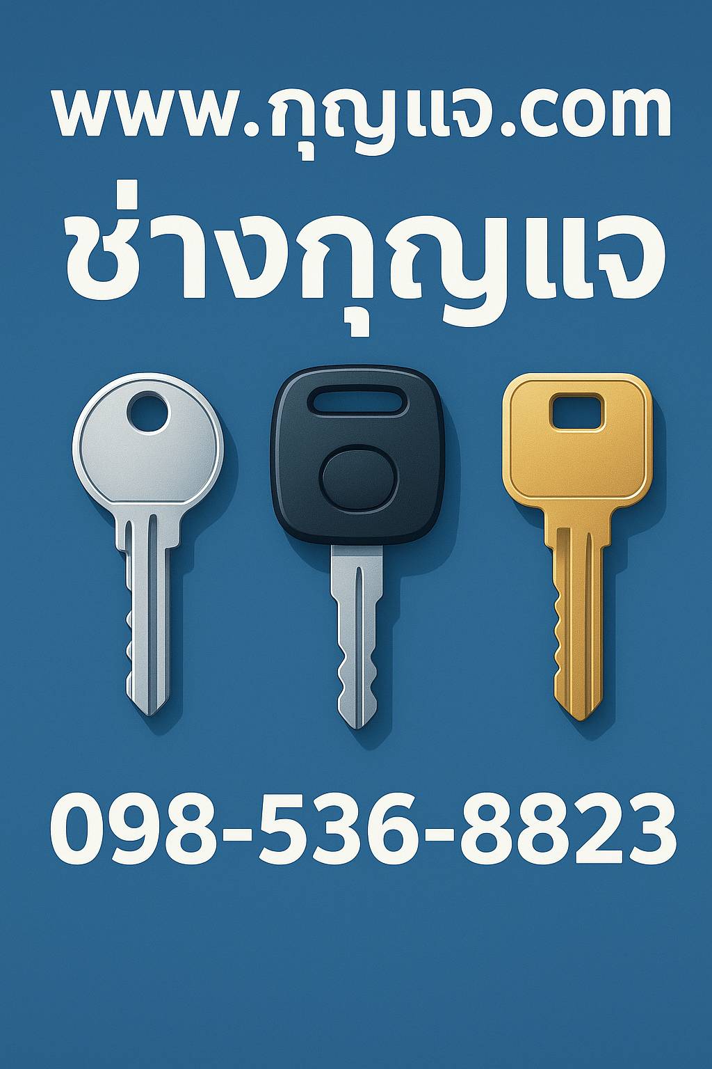 ช่างกุญแจ สะเดะกุญแจรถยนต์ เปิดกุญแจบ้าน เปิดตู้เซฟ ทำกุญแจรถยนต์ ทำกุญแจมอเตอร์ไซค์ บริการนอกสถานที่
