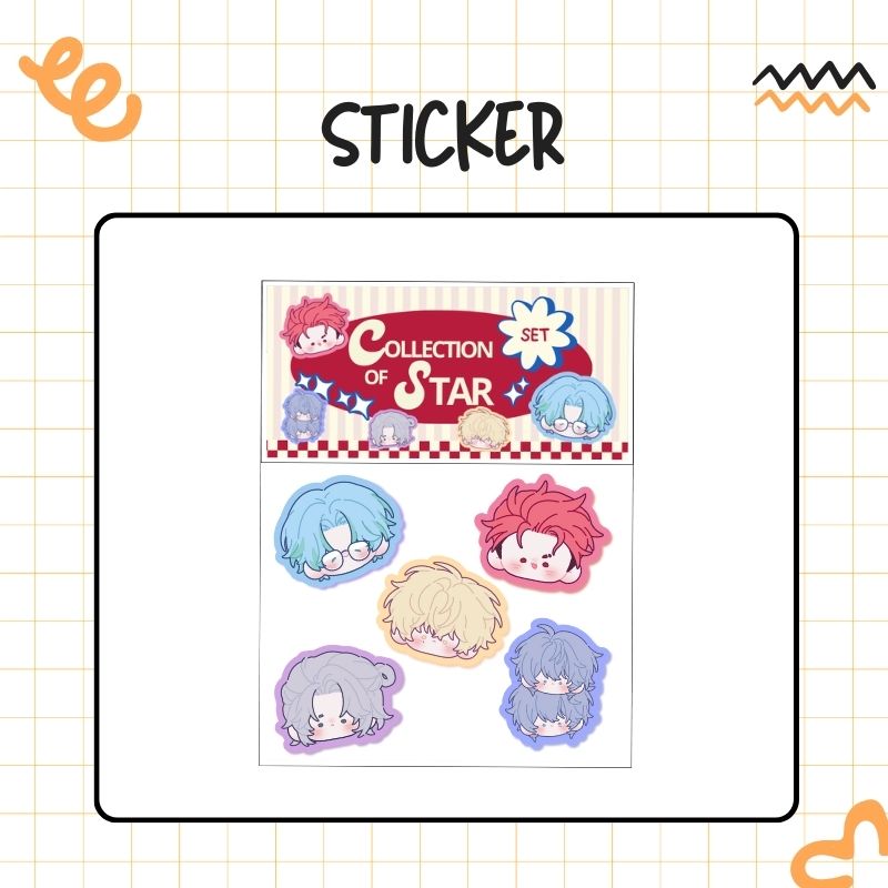 Sticker อาทิตย์เลิกจีบโลกด่วน (Pack Set)