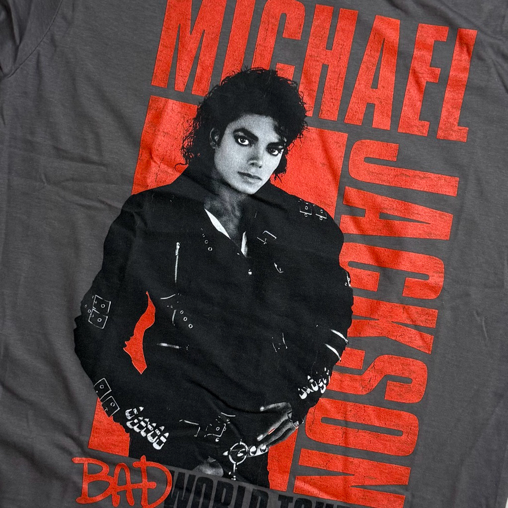 Michael Jackson Bad World Tour 1988 T-Shirt – Vintage Concert Tee