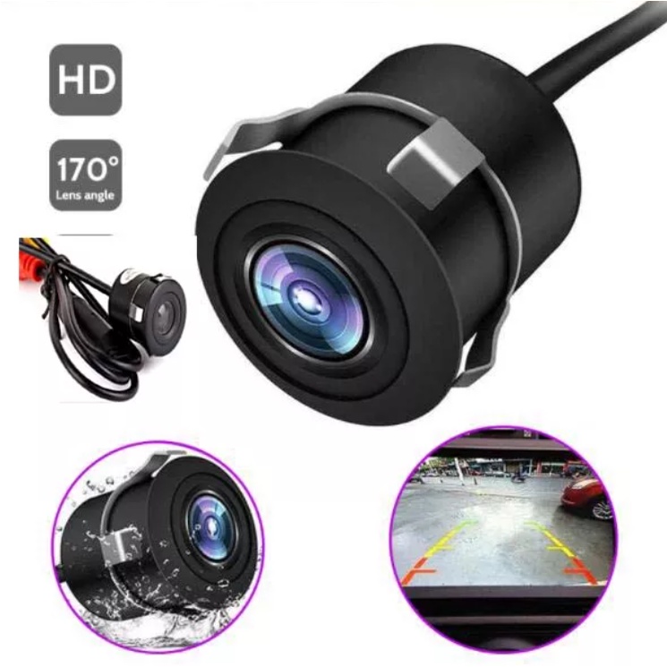 กล้องถอยหลัง LED Night Vision กล้องถอยหลัง 170 องศากล้องมองหลัง กันน้ำเเละกันกระเเทก