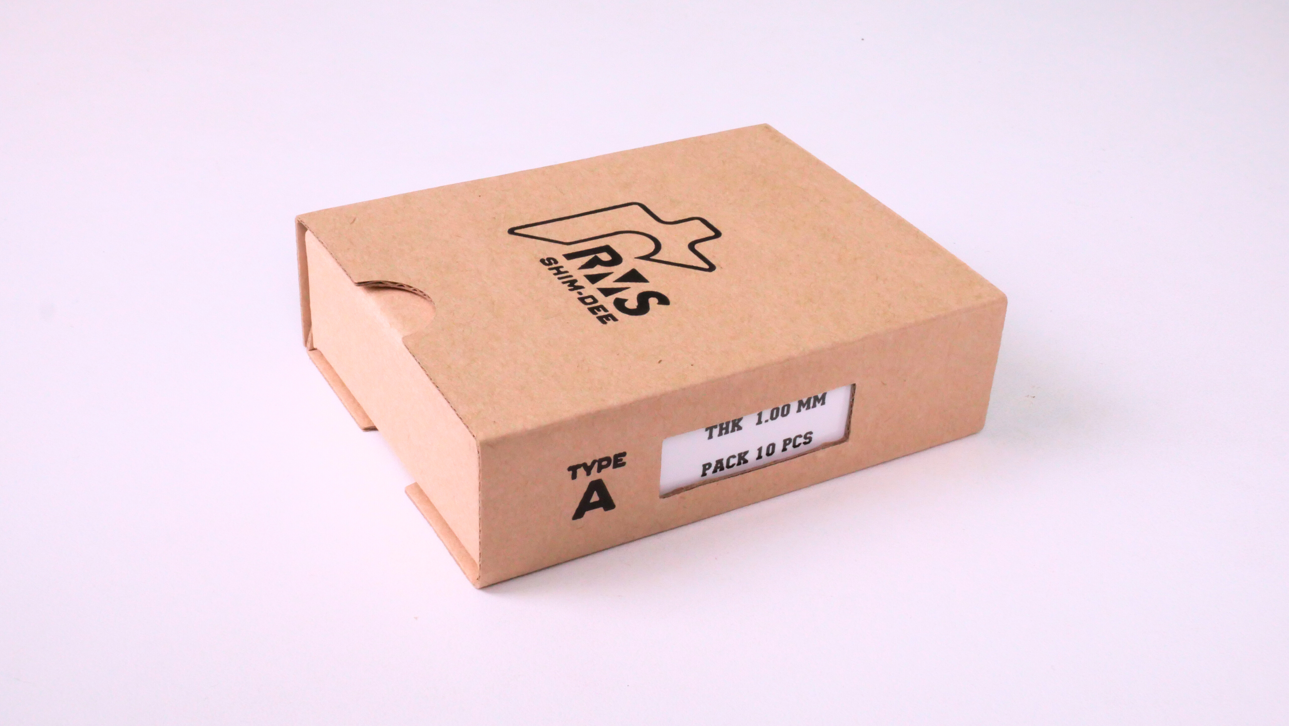 แผ่นชิมตั้งระดับสำเร็จรูป RMS SHIM-DEE สำหรับงานอุตสาหกรรม ขนาด 50x50มม. หนา 1.00มม. (Industrial Precut Shim)