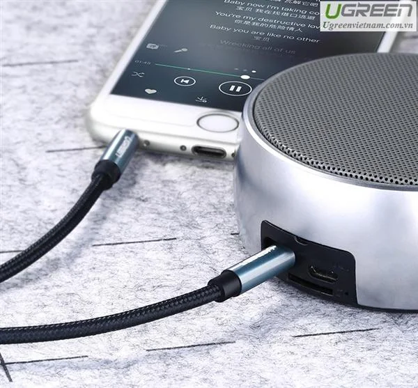 Ugreen 3.5mm Male To Male Audio Cable (AV112) 10685 1M