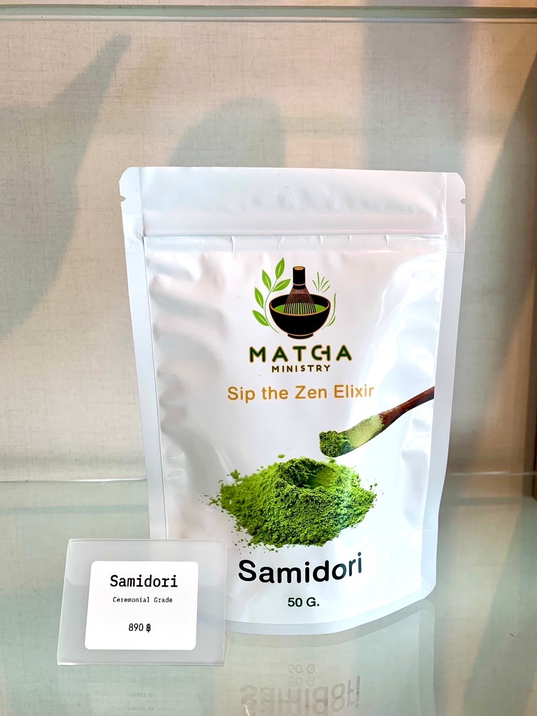 ผงมัทฉะ สายพันธุ์ Samidori 50g