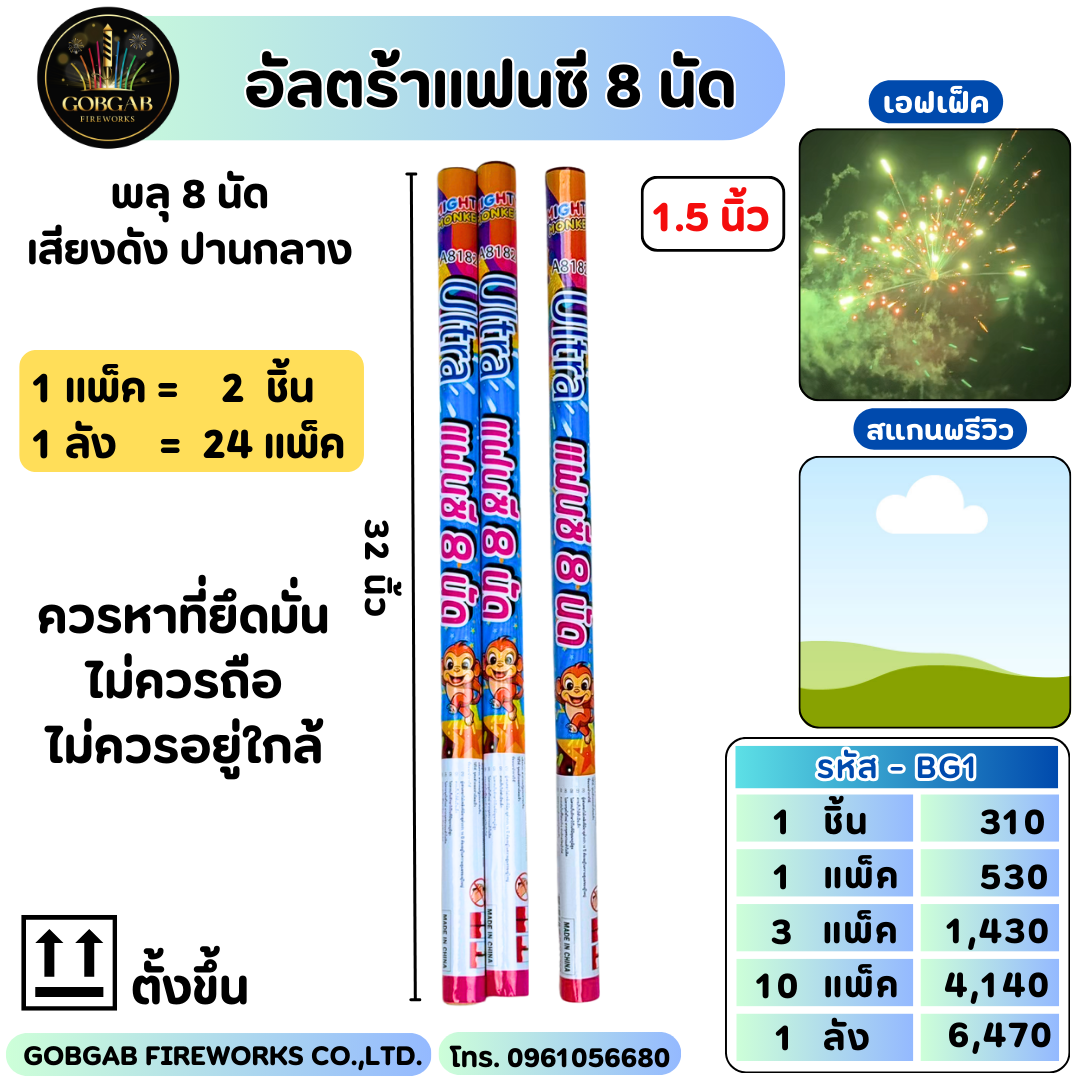 แฟนซี 8 นัด