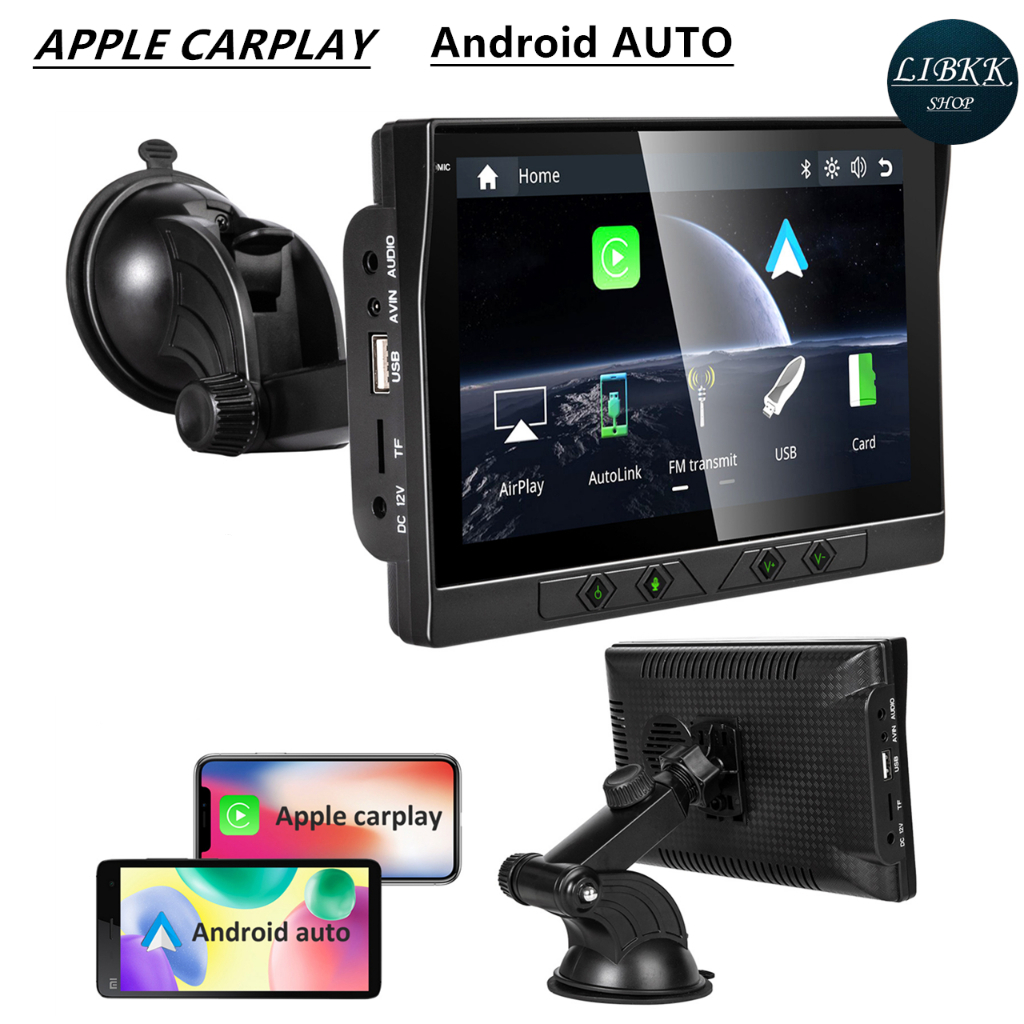 CL788NCP Apple CarPlay & Android Auto 7นิ้วหน้าจอสัมผัสแบบพกพา Linux Wireless CarPlay Android มัลติมีเดียนำทาง