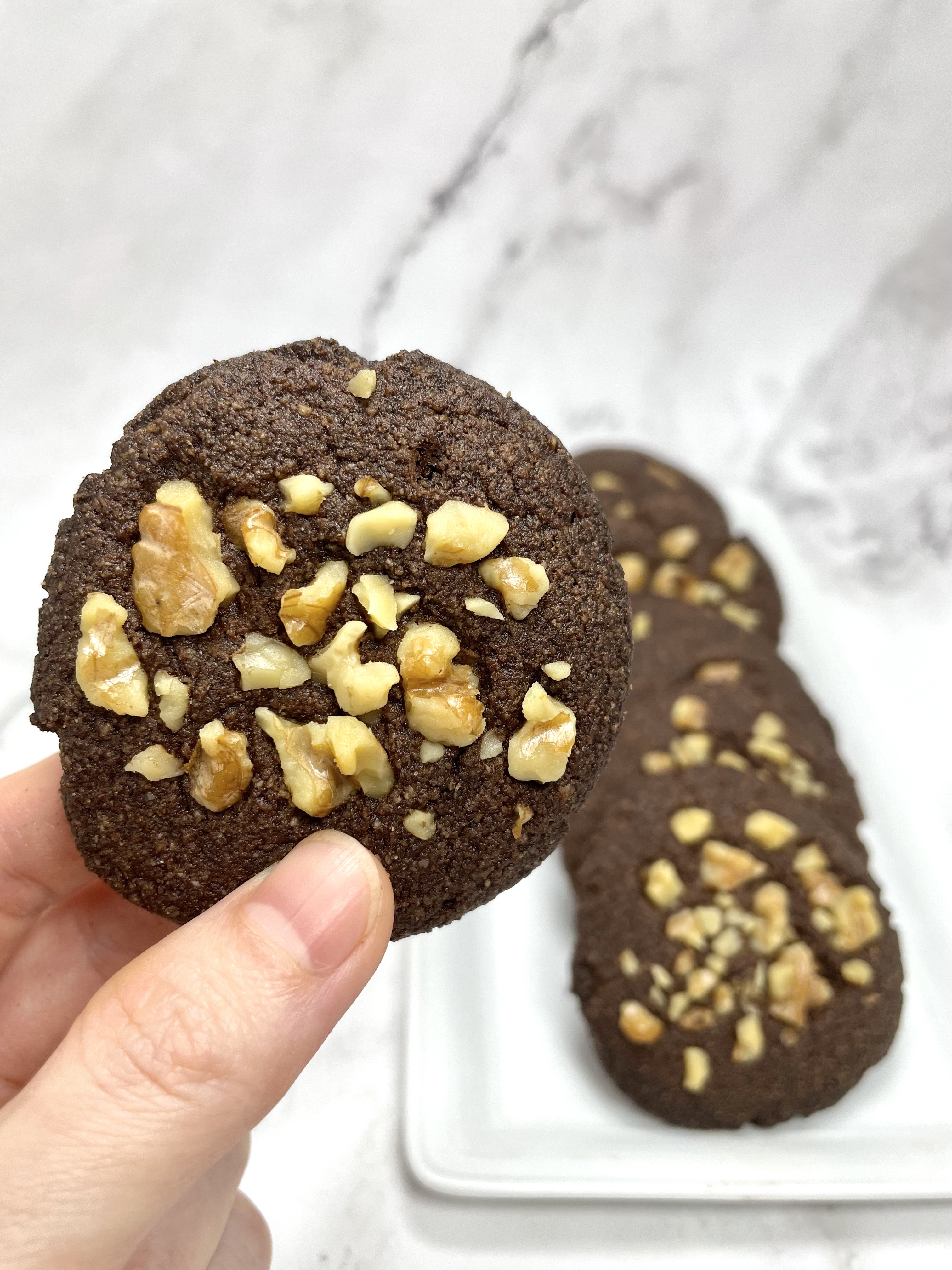 มอคค่าคุ๊กกี้วอลนัท Mocha Cookie Walnut [KETO] (คุ๊กกี้กรอบ)