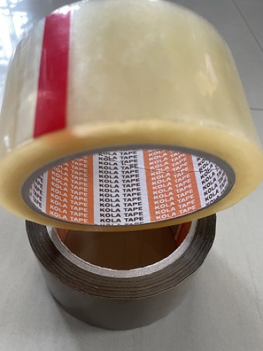 Opp Tape ( KOLA) กาวยางธรรมชาติ ฟิมส์หนา 65 ไมคอน