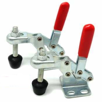 OHCHI : Vertical Toggle Clamp Flat Base Slotted Arm : G13009