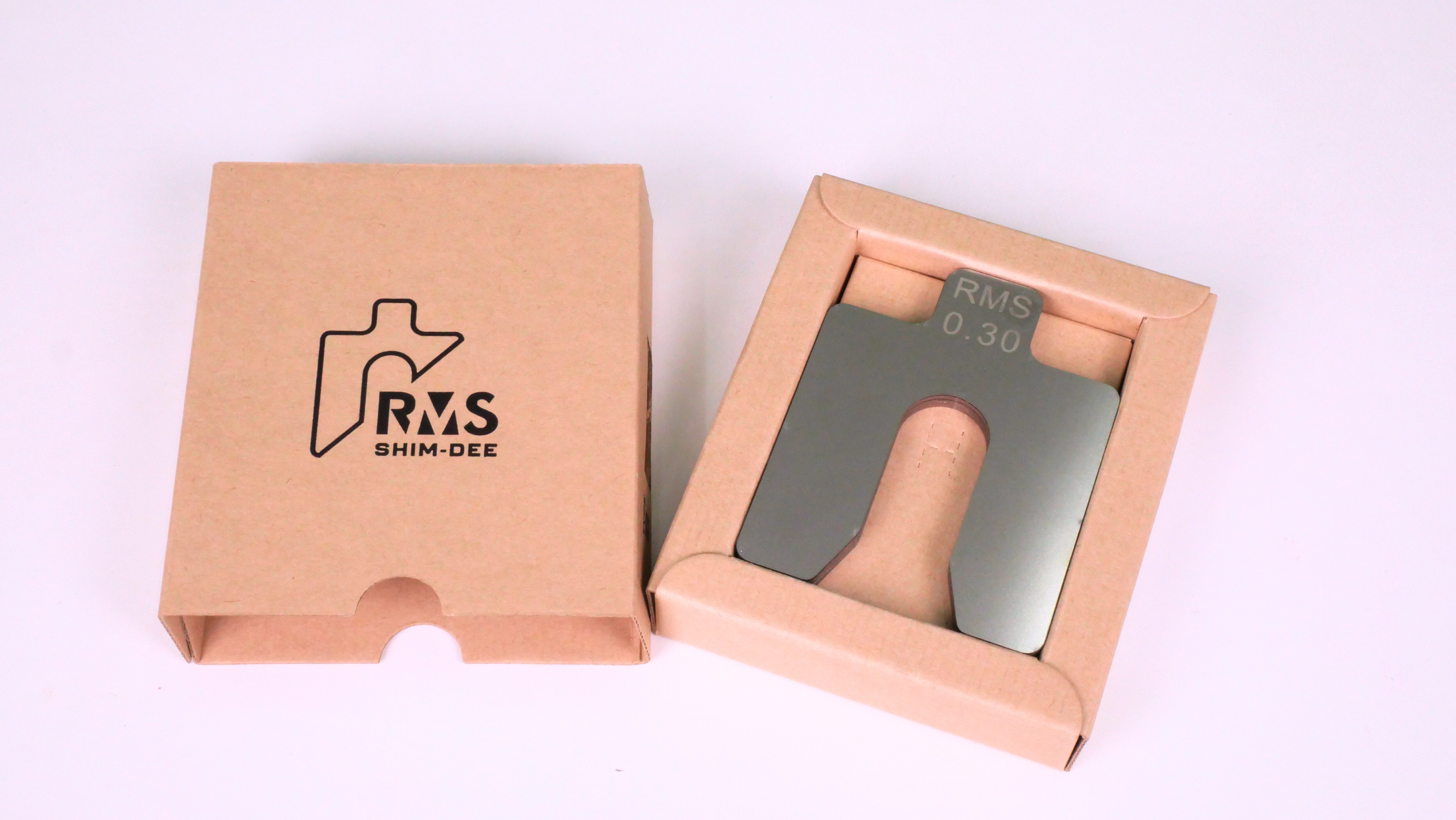 แผ่นชิมตั้งระดับสำเร็จรูป RMS SHIM-DEE สำหรับงานอุตสาหกรรม ขนาด 75x75มม. หนา 0.30มม. (Industrial Precut Shim)