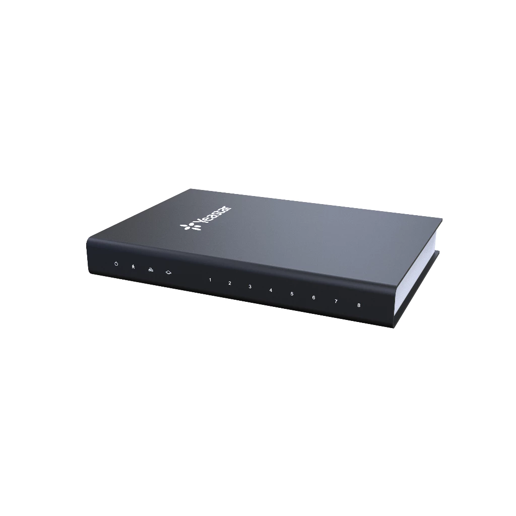 Yeastar TA800 Analog VoIP Gateways ราคา 10,990฿ 8 RJ11 FXS Port, 2 Lan